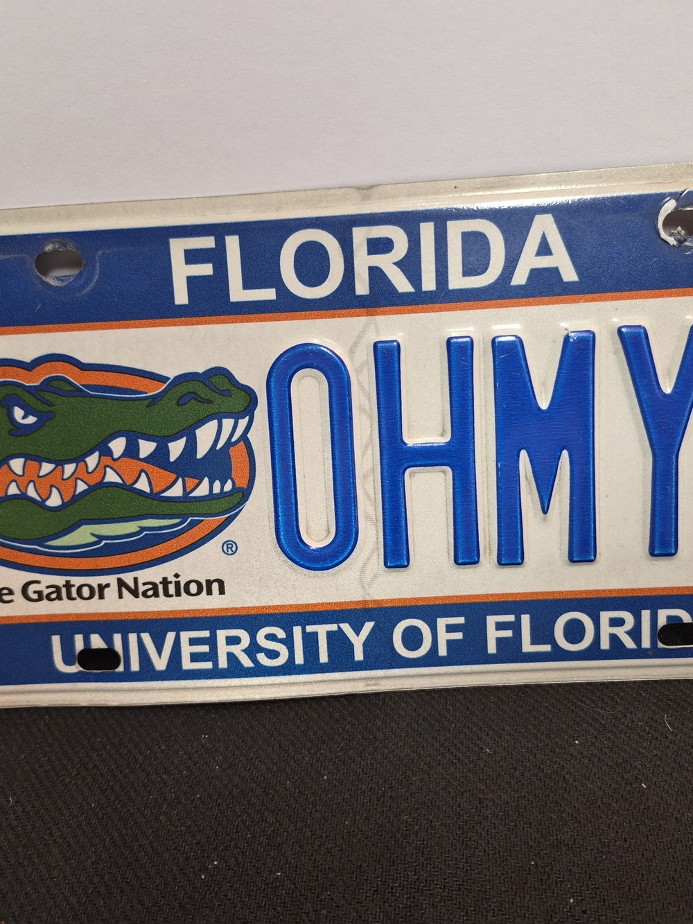University of Florida Gators License Plate Wall Decor - Blue & Orange